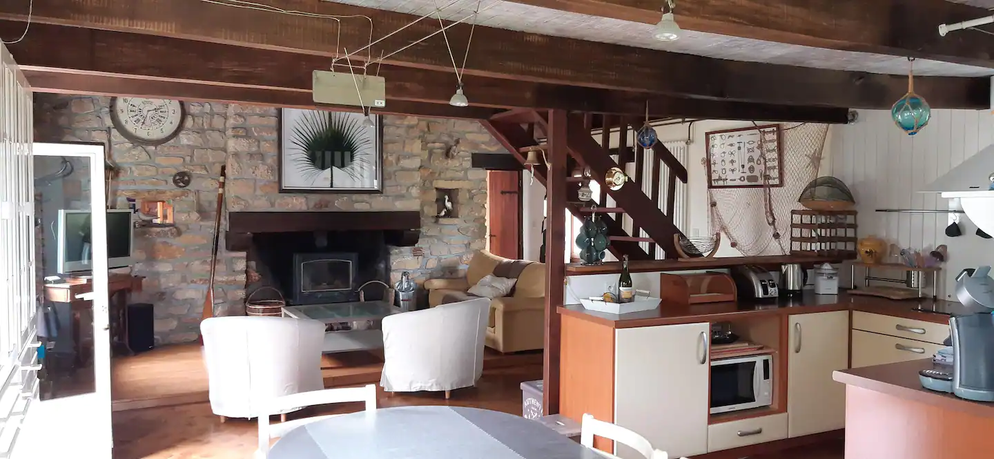 Quatrième photo de la maison chaumière cottage Bretagne Roscanvel